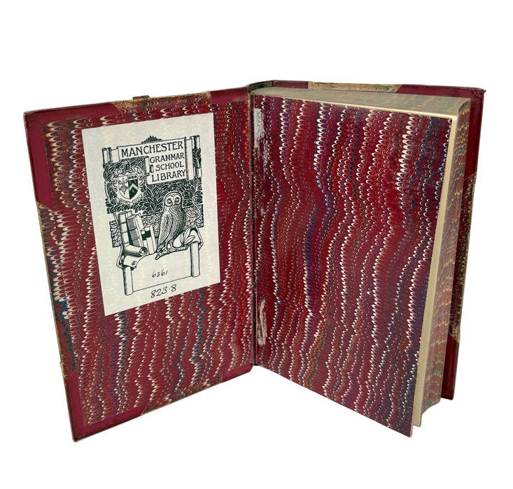 George Eliot. Novels. Six of Seven Volumes; Illustrated Blackwood Edition. Contemporary Half Calf. c.1880.