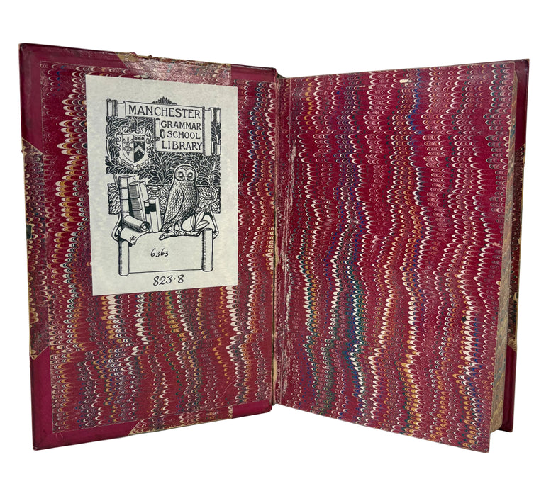 George Eliot. Novels. Six of Seven Volumes; Illustrated Blackwood Edition. Contemporary Half Calf. c.1880.