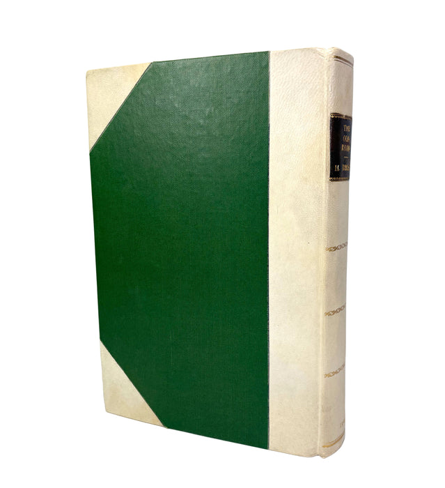 The Old Road, by H. Belloc, with Illustrations by William Hyde, Constable 1904, in custom Vellum binding