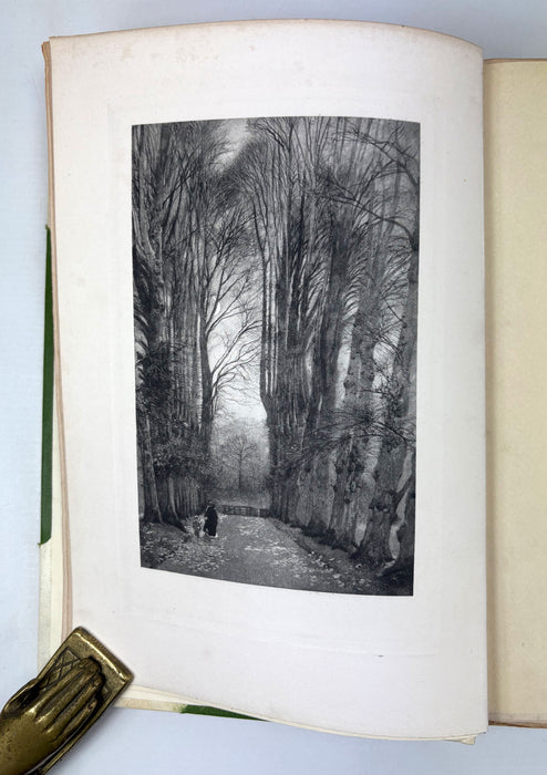 The Old Road, by H. Belloc, with Illustrations by William Hyde, Constable 1904, in custom Vellum binding