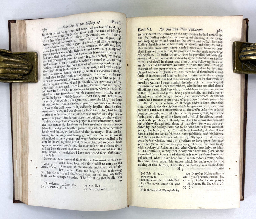 The Old and New Testament Connected in the History of the Jews and Neighbouring Nations, Humphrey Prideaux, 1763