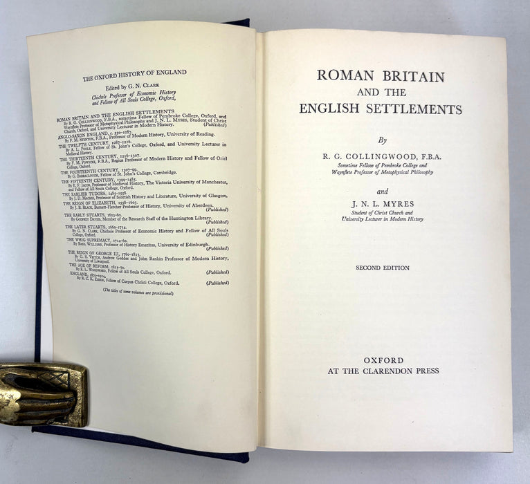 The Oxford History of England, 7 Volumes, from Roman Britain to The Age of Reform, early editions