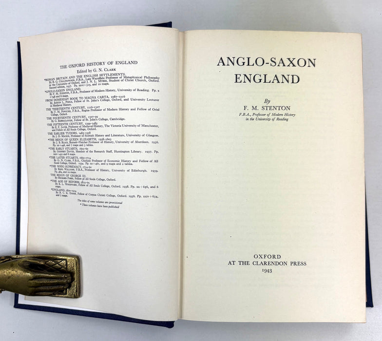 The Oxford History of England, 7 Volumes, from Roman Britain to The Age of Reform, early editions