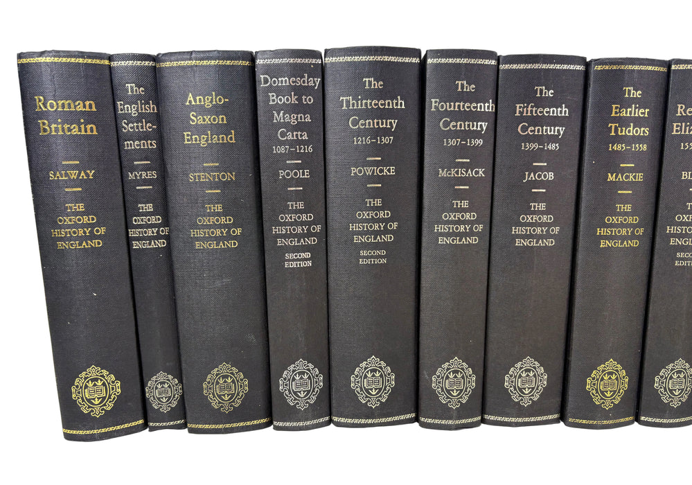 The Oxford History of England, Complete in 17 Volumes, from Roman Britain to English History 1914-1945 plus Index. Published 1985-1991