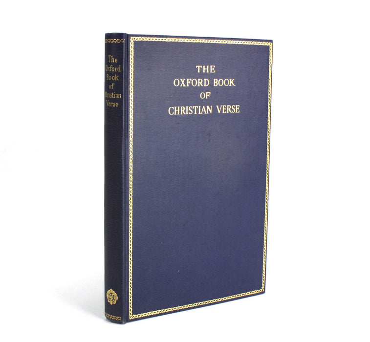 The Oxford Book of Christian Verse, Lord David Cecil, 1940