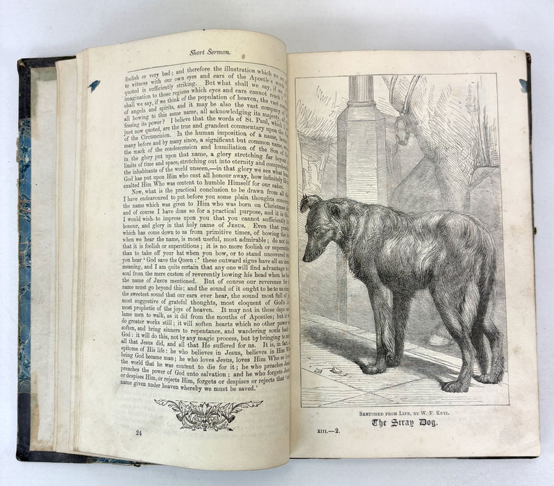 The Parish Magazine. Volume XIII (1871). Edited by the Rev. J. Erskine Clarke. Contemporary Annual bound as "Amersham Parish Magazine"
