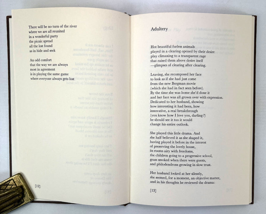 The Passages of Joy, Thom Gunn, Faber and Faber, 1982