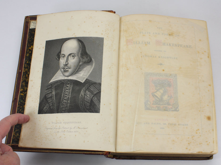 The Plays and Poems of William Shakespeare, 1865, edited by Thomas Keightley