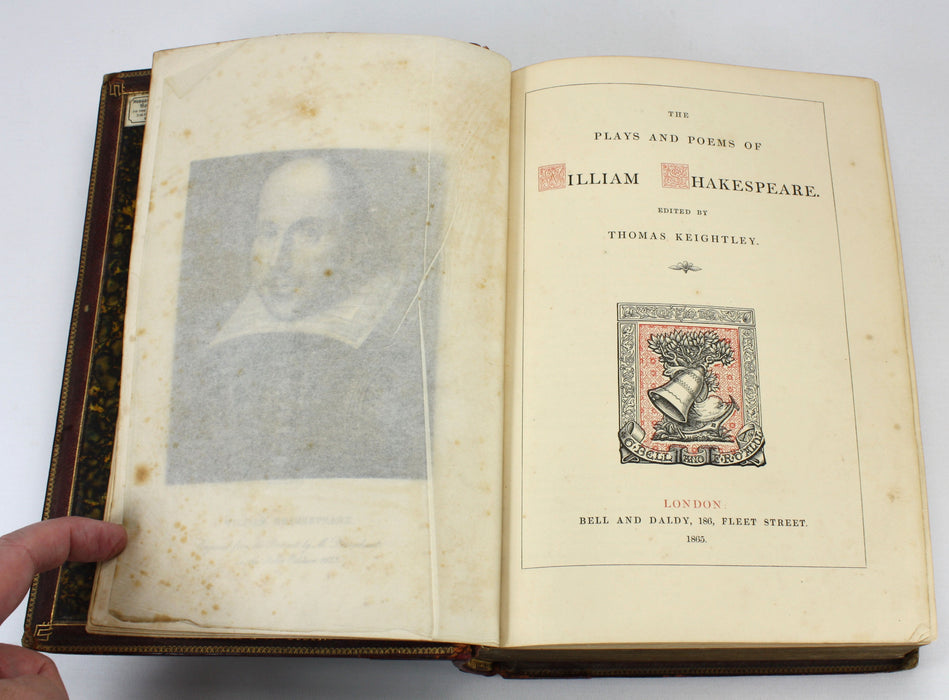 The Plays and Poems of William Shakespeare, 1865, edited by Thomas Keightley