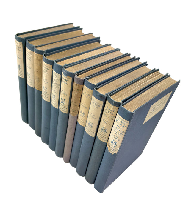 The Plays and Works of J.M. Barrie, Hodder & Stoughton Uniform Edition, 11 Volumes, c. 1918 - 1929