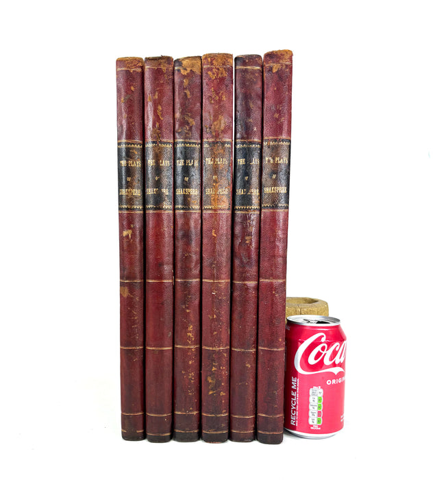 The Plays of Shakespere, with notes by Charles Knight and Illustrations in Photogravure, In Six Volumes, Virtue & Co., c. 1890