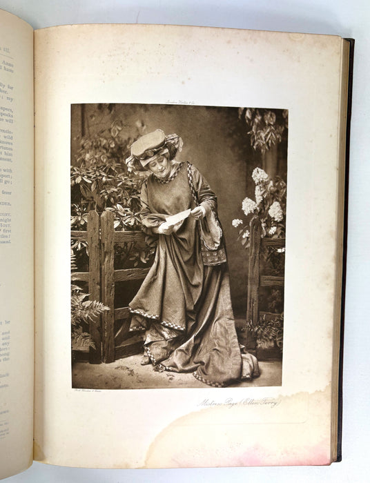 The Plays of Shakespere, with notes by Charles Knight and Illustrations in Photogravure, In Six Volumes, Virtue & Co., c. 1890