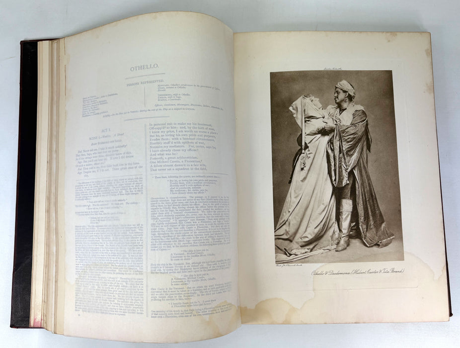 The Plays of Shakespere, with notes by Charles Knight and Illustrations in Photogravure, In Six Volumes, Virtue & Co., c. 1890