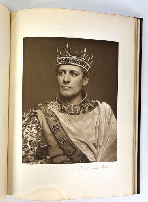The Plays of Shakespere, with notes by Charles Knight and Illustrations in Photogravure, In Six Volumes, Virtue & Co., c. 1890
