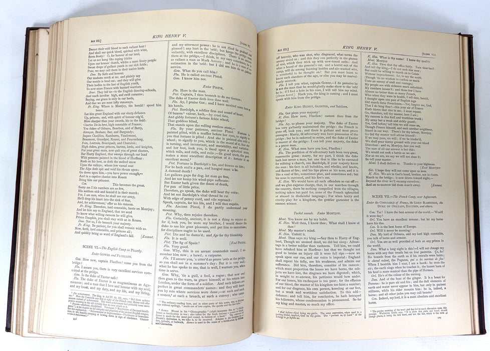 The Plays of Shakespere, with notes by Charles Knight and Illustrations in Photogravure, In Six Volumes, Virtue & Co., c. 1890
