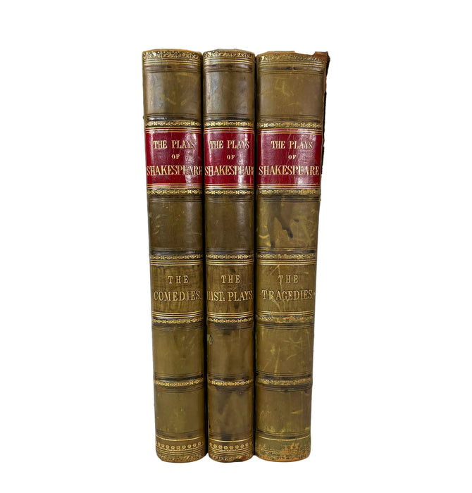 The Plays of William Shakespeare, Charles and Mary Cowden Clarke, Illustrated by H.C. Selous, Cassell, In 3 Volumes c.1868.