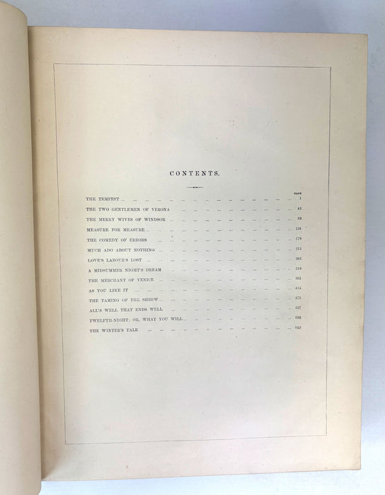 The Plays of William Shakespeare, Charles and Mary Cowden Clarke, Illustrated by H.C. Selous, Cassell, In 3 Volumes c.1868.