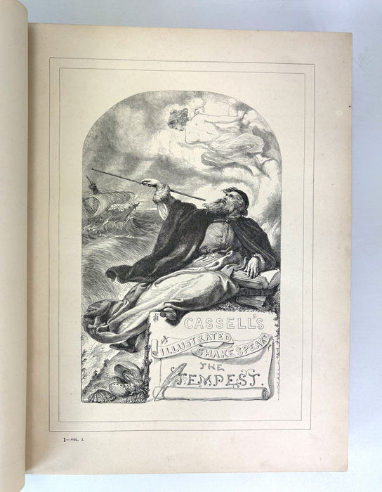 The Plays of William Shakespeare, Charles and Mary Cowden Clarke, Illustrated by H.C. Selous, Cassell, In 3 Volumes c.1868.