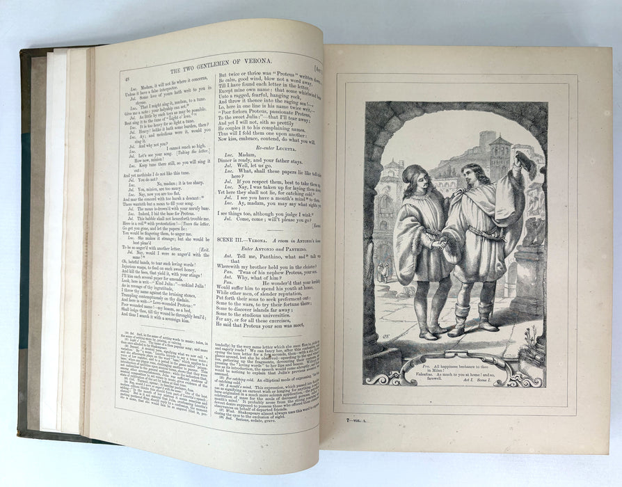 The Plays of William Shakespeare, Charles and Mary Cowden Clarke, Illustrated by H.C. Selous, Cassell, In 3 Volumes c.1868.