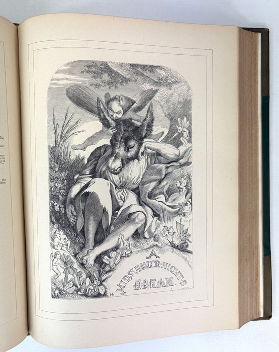The Plays of William Shakespeare, Charles and Mary Cowden Clarke, Illustrated by H.C. Selous, Cassell, In 3 Volumes c.1868.