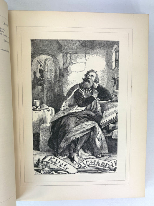 The Plays of William Shakespeare, Charles and Mary Cowden Clarke, Illustrated by H.C. Selous, Cassell, In 3 Volumes c.1868.