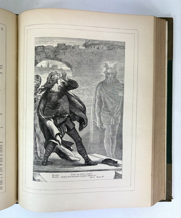 The Plays of William Shakespeare, Charles and Mary Cowden Clarke, Illustrated by H.C. Selous, Cassell, In 3 Volumes c.1868.