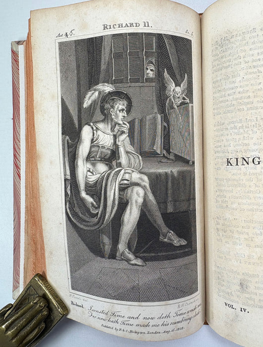 The Plays of William Shakespeare, George Steevens, Henry Fuseli Engravings, Alexander Chalmers, 6 Volumes, 1805