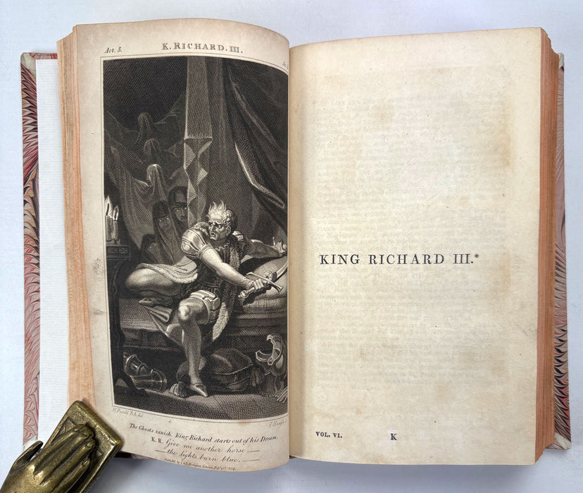 The Plays of William Shakespeare, George Steevens, Henry Fuseli Engravings, Alexander Chalmers, 6 Volumes, 1805