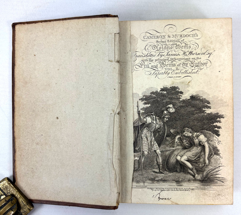 The Poems of Ossian, the Son of Fingal, translated by James Macpherson, Cameron and Murdoch's Edition, Vol II, 1797