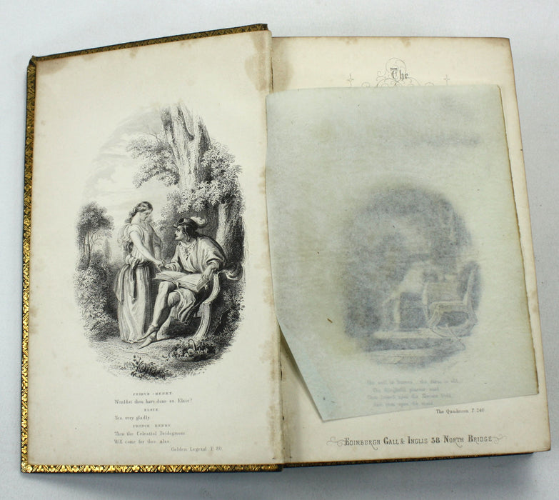 The Poetical Works of Henry Wadsworth Longfellow, Gall & Inglis, Edinburgh, c. 1855.