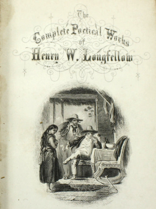 The Poetical Works of Henry Wadsworth Longfellow, Gall & Inglis, Edinburgh, c. 1855.