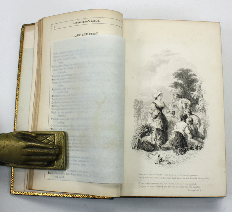 The Poetical Works of Henry Wadsworth Longfellow, Gall & Inglis, Edinburgh, c. 1855.