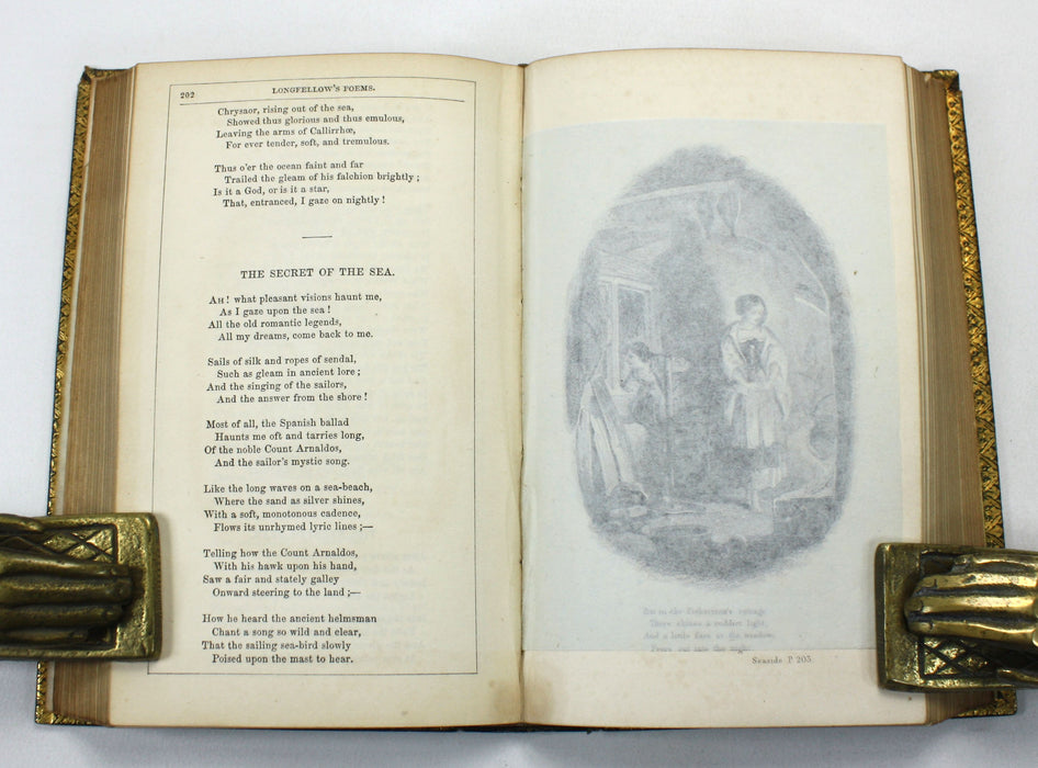 The Poetical Works of Henry Wadsworth Longfellow, Gall & Inglis, Edinburgh, c. 1855.