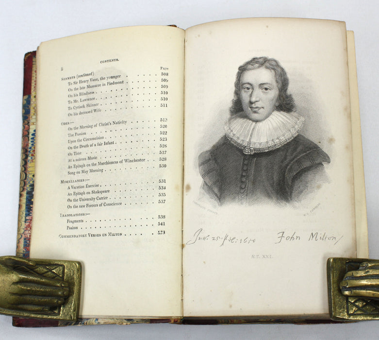 The Poetical Works of John Milton; To Which is Prefixed the Life of the Author, Thomas Tegg, London, 1843