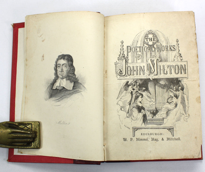 The Poetical Works of John Milton, W.P. Nimmo, Hay, & Mitchell, 1887