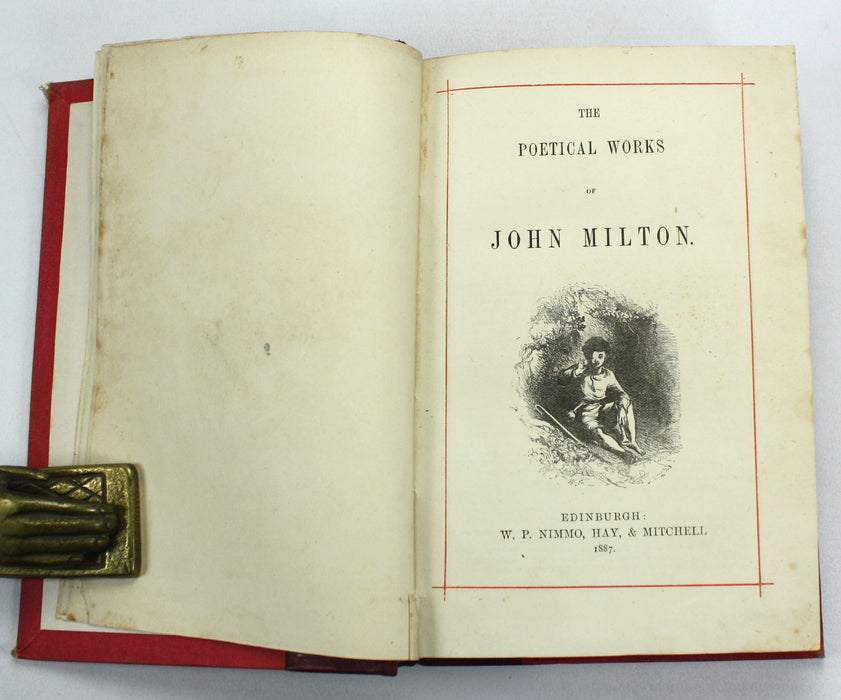 The Poetical Works of John Milton, W.P. Nimmo, Hay, & Mitchell, 1887