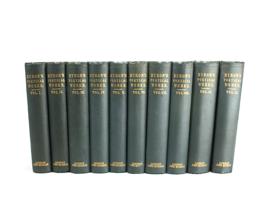 The Poetical Works of Lord Byron, In Ten Volumes, 1873