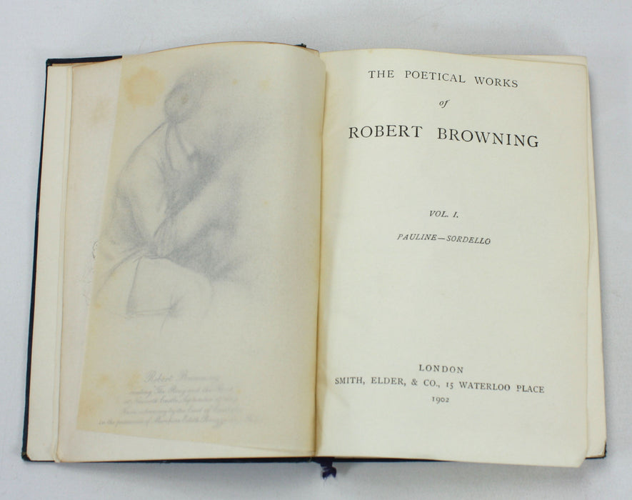 The Poetical Works of Robert Browning, 8 Book set, 1902, Smith, Elder, & Co