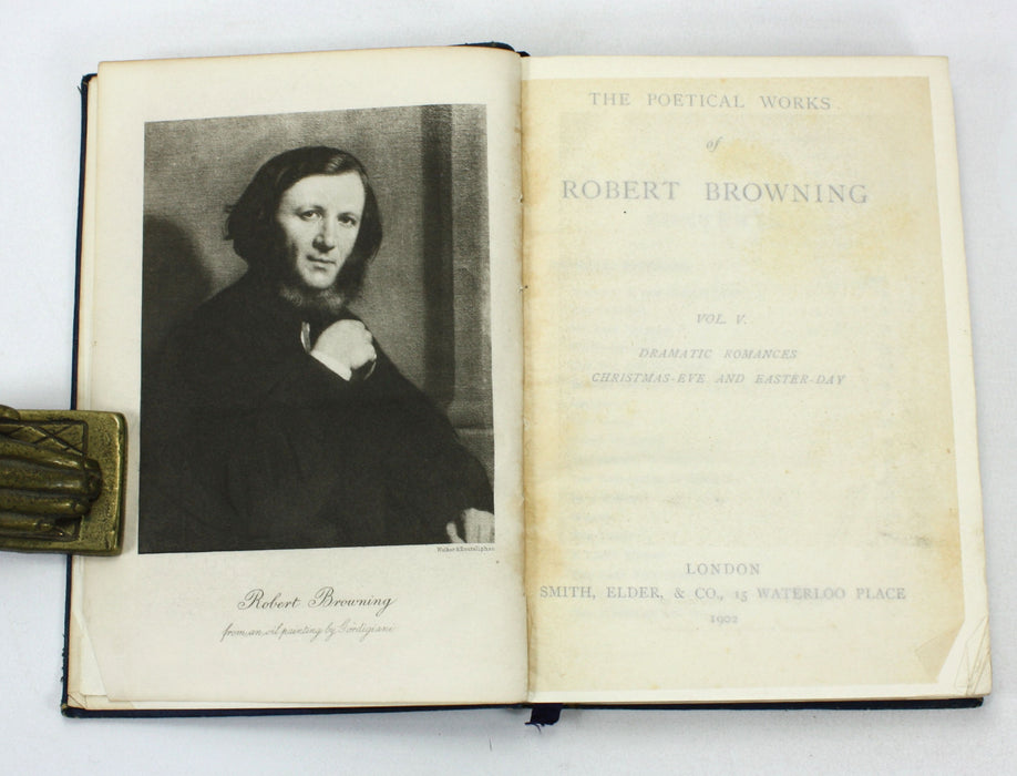 The Poetical Works of Robert Browning, 8 Book set, 1902, Smith, Elder, & Co