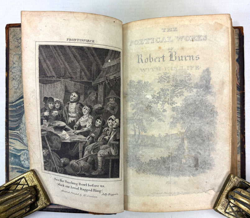 The Poetical Works of Robert Burns, With His Life, Alnwick 1808 edition