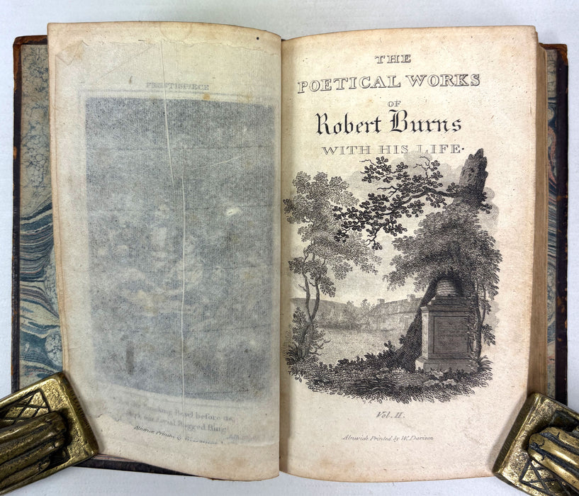 The Poetical Works of Robert Burns, With His Life, Alnwick 1808 edition