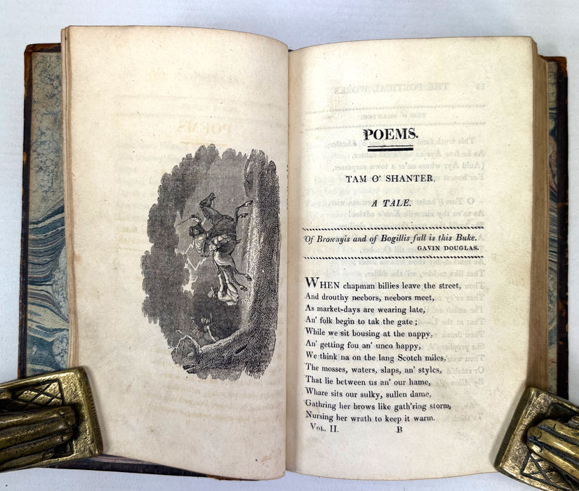 The Poetical Works of Robert Burns, With His Life, Alnwick 1808 edition