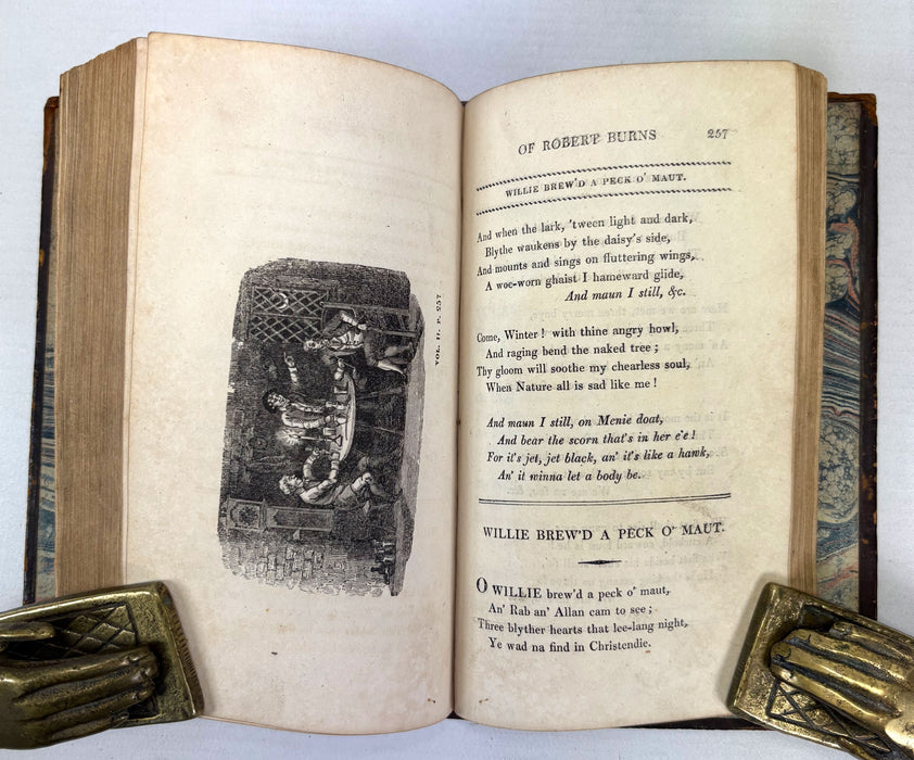 The Poetical Works of Robert Burns, With His Life, Alnwick 1808 edition