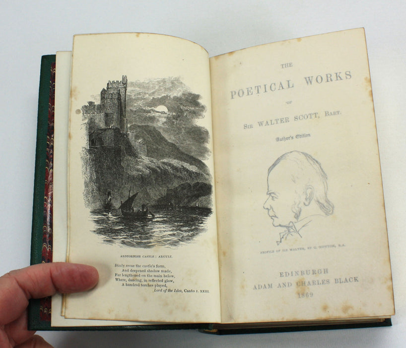 The Poetical Works of Sir Walter Scott, Author's Edition, 1869.