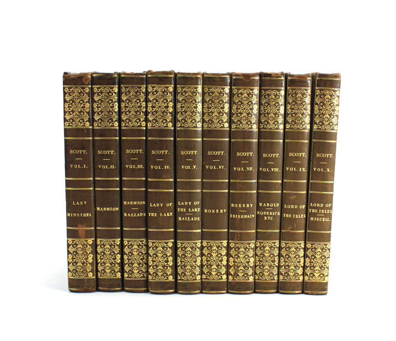 The Poetical Works of Sir Walter Scott, In Ten Volumes, 1823