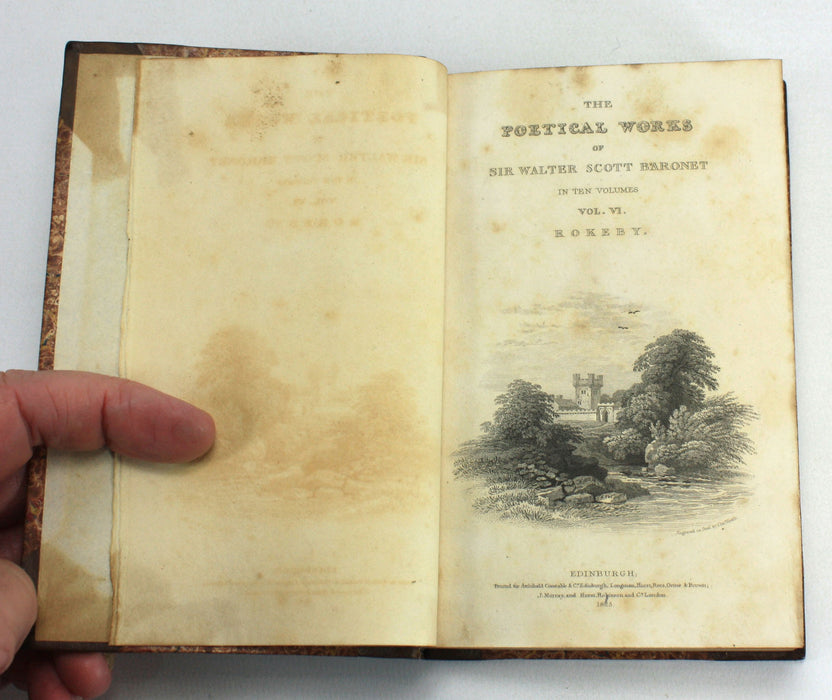 The Poetical Works of Sir Walter Scott, In Ten Volumes, 1823