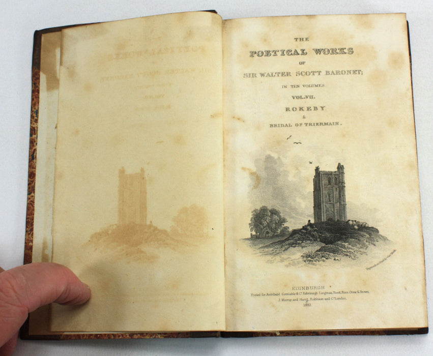 The Poetical Works of Sir Walter Scott, In Ten Volumes, 1823