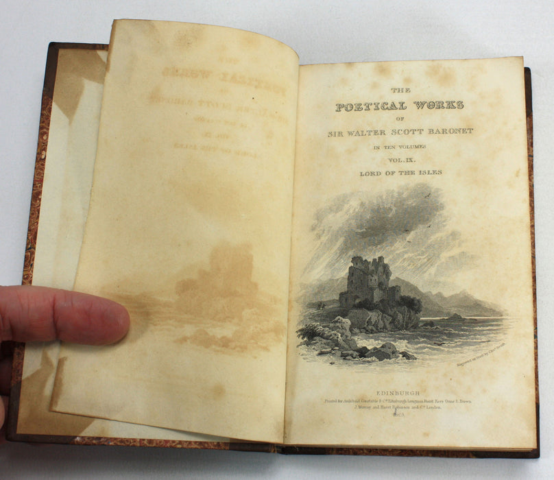 The Poetical Works of Sir Walter Scott, In Ten Volumes, 1823