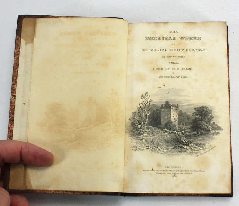 The Poetical Works of Sir Walter Scott, In Ten Volumes, 1823