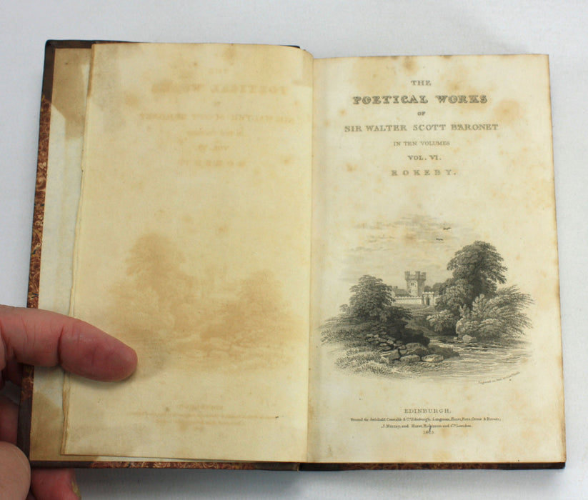 The Poetical Works of Sir Walter Scott, In Ten Volumes, 1823